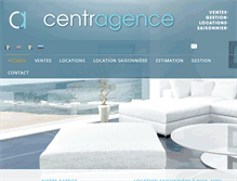 Tablet Screenshot of centragence.net